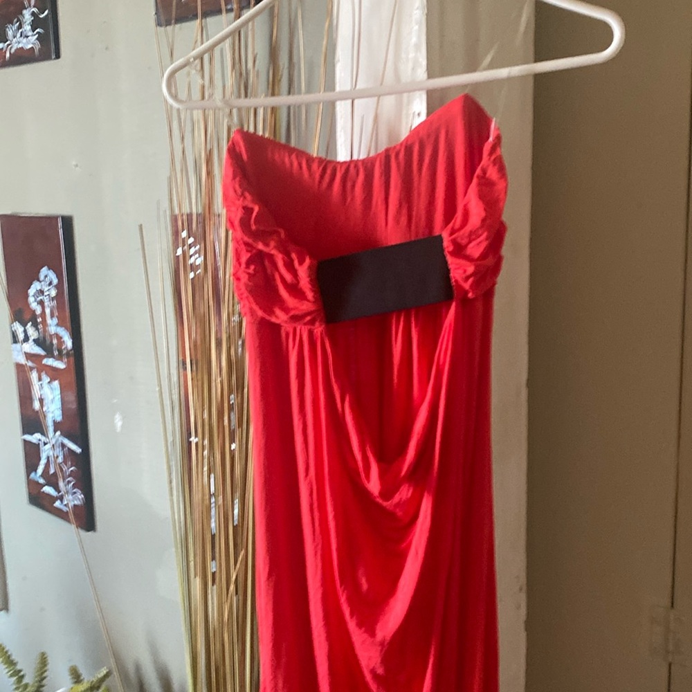 Tinley size small strapless dress